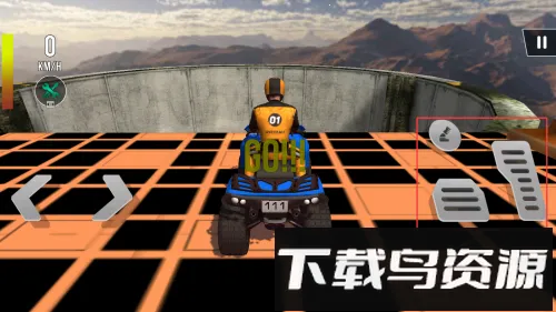 四轮特技飞车