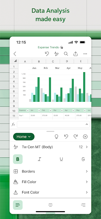 ΢��Excel2025�ٷ����°汾v16.0.19725.20108 �ֻ����ͼ