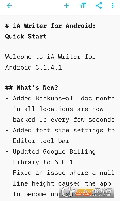 iA Writer安卓版手机版 iA Writer安卓版手机版