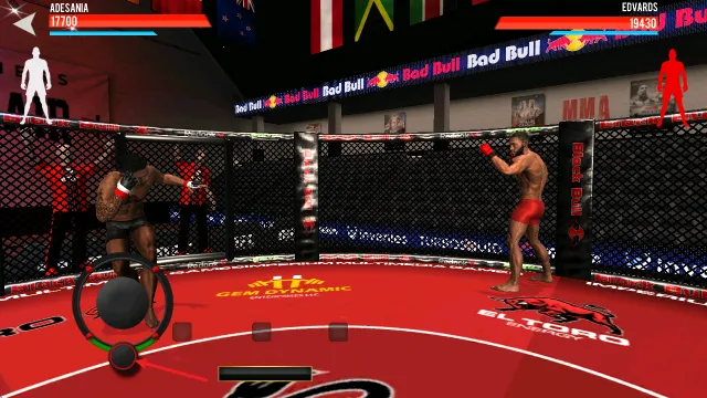 MMA格斗冲突