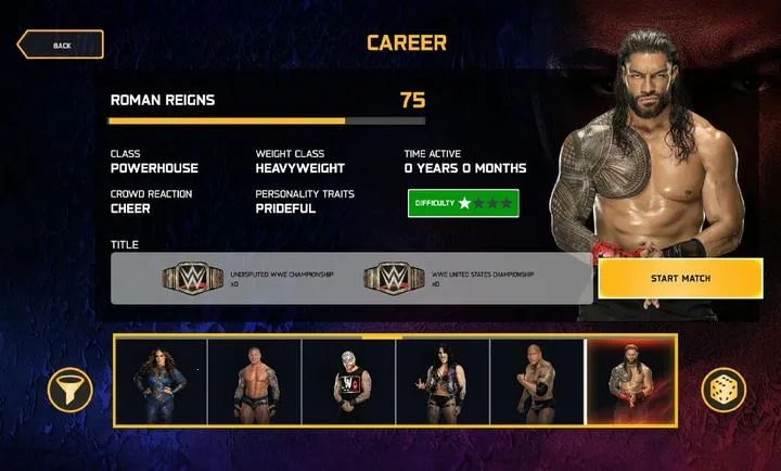 WWE 2K25����������(ˤ��ģ����Ϸ)v0.1411.0 ��׿���ͼ