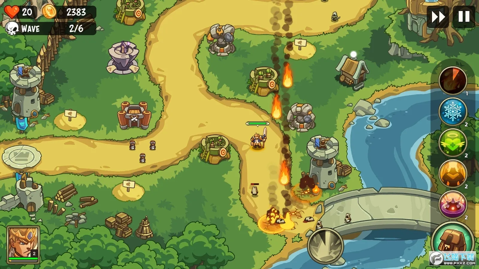 �۹�սʿTD�߼����ƽ�溺����v2.5.56 �ֻ����ͼ