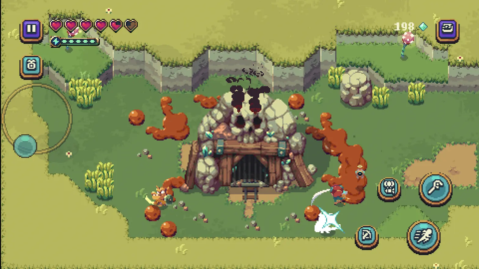 ˸ʯ�������������(ð��roguelite��Ϸ)v1.8.356 ��׿���ͼ