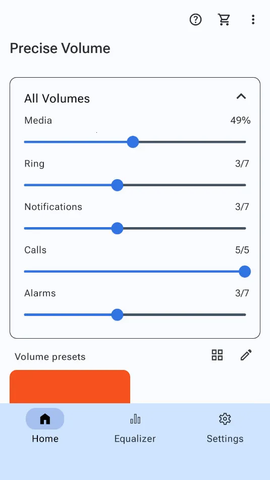 precise volume ���� ���İ�v2.0.0-beta-13a ��Ѱ��ͼ