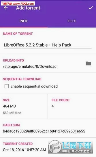 LibreTorrent(������Դ������)v4.0.1 ��Ѱ��ͼ
