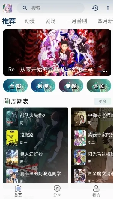 零号动漫(动漫追番软件) 零号动漫(动漫追番软件)
